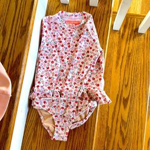 JCrew two piece bathing suit. 4-5 years old